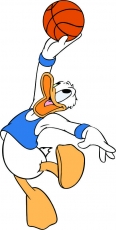 Donald Duck Logo 18 custom vinyl decal