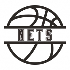 Basketball Brooklyn Nets Logo custom vinyl decal