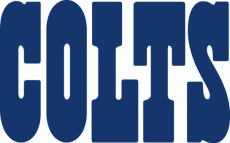 Indianapolis Colts 2002-Pres Wordmark Logo heat sticker