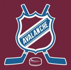 Hockey Colorado Avalanche Logo heat sticker