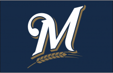Milwaukee Brewers 2000-2019 Cap Logo heat sticker