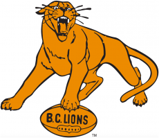 BC Lions 1954-1966 Primary Logo heat sticker