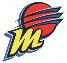 Phoenix Mercury 1997-2010 Alternate Logo heat sticker