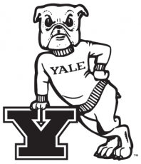 Yale Bulldogs 1972-1997 Primary Logo custom vinyl decal