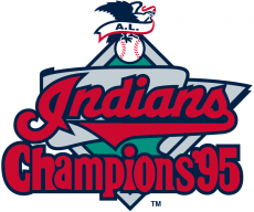 Cleveland Indians 1995-1996 Champion Logo heat sticker