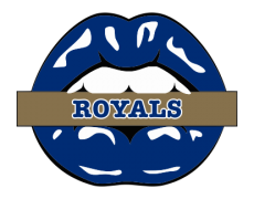 Kansas City Royals Lips Logo custom vinyl decal