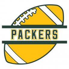 Football Green Bay Packers Logo heat sticker