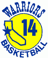 Golden State Warriors 1972-1974 Alternate Logo heat sticker