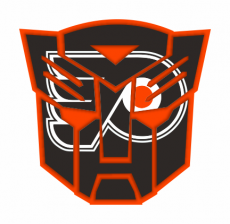 Autobots Philadelphia Flyers logo heat sticker