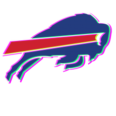 Phantom Buffalo Bills logo heat sticker