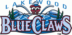 Lakewood BlueClaws 2001-2009 Primary Logo heat sticker