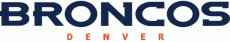 Denver Broncos 1997-Pres Wordmark Logo heat sticker