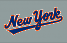 New York Mets 1993-1994 Jersey Logo heat sticker