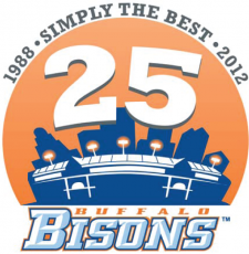 Buffalo Bisons 2012 Stadium Logo heat sticker