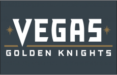 Vegas Golden Knights 2017 18-Pres Wordmark Logo heat sticker