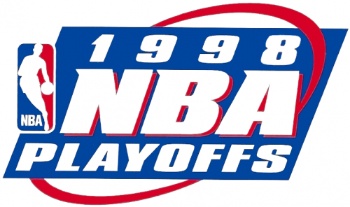NBA Playoffs 1997-1998 Logo heat sticker
