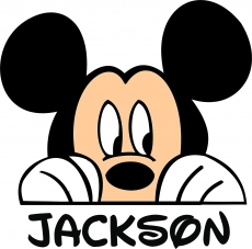 Mickey Mouse Logo 01 custom vinyl decal