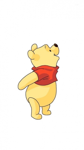 Disney Pooh Logo 30 heat sticker