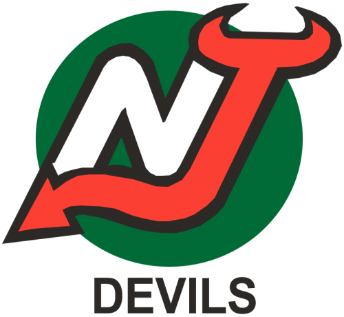 New Jersey Devils 1982 83 Unused Logo heat sticker