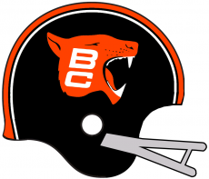 BC Lions 1967-1970 Helmet Logo heat sticker