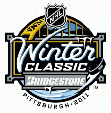 NHL Winter Classic 2010-2011 Logo heat sticker