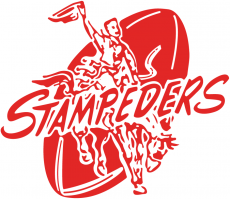 Calgary Stampeders 1945-1971 Primary Logo heat sticker