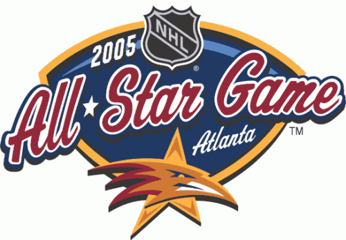 NHL All-Star Game 2004-2005 Unused 01 Logo heat sticker
