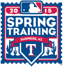Texas Rangers 2015 Event Logo heat sticker