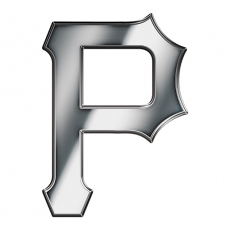 Pittsburgh Pirates Silver Logo heat sticker