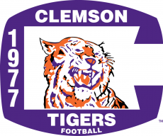 Clemson Tigers 1977 Misc Logo heat sticker