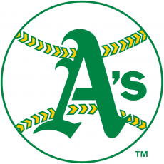 Oakland Athletics 1968-1970 Primary Logo heat sticker