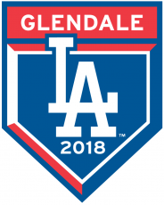 Los Angeles Dodgers 2018 Event Logo heat sticker