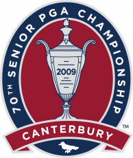 Senior PGA Championship 2009 Primary Logo heat sticker