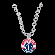 Washington Wizards Necklace logo heat sticker