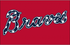 Atlanta Braves 2018 Jersey Logo 02 custom vinyl decal