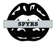 San Antonio Spurs Lips Logo heat sticker