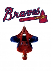 Atlanta Braves Spider Man Logo custom vinyl decal