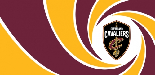 007 Cleveland Cavaliers logo heat sticker