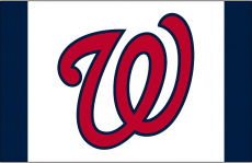 Washington Nationals 2013-2016 Batting Practice Logo heat sticker