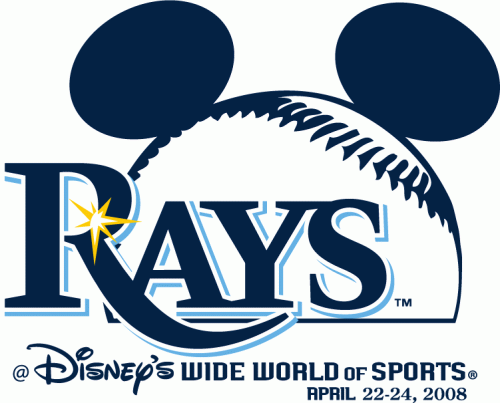 Tampa Bay Rays 2008 Special Event Logo heat sticker