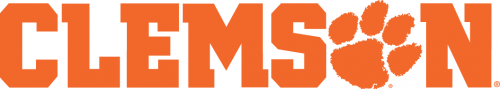 Clemson Tigers 2014-Pres Wordmark Logo 07 heat sticker