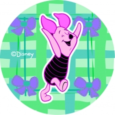 Disney Piglet Logo 05 custom vinyl decal