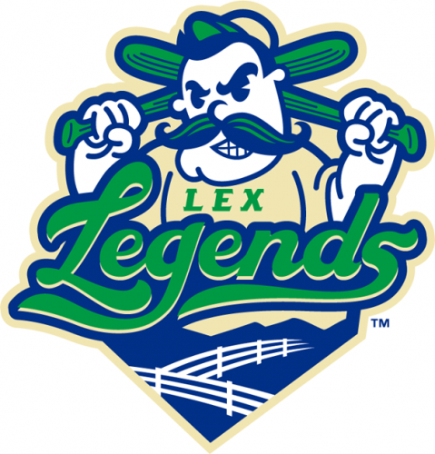 Lexington Legends 2013-Pres Primary Logo heat sticker