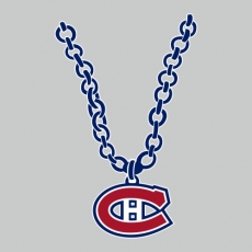 Montreal Canadiens Necklace logo heat sticker