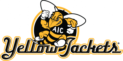 AIC Yellow Jackets 2009-Pres Alternate Logo 05 heat sticker