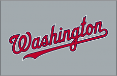 Washington Nationals 2009-Pres Jersey Logo heat sticker