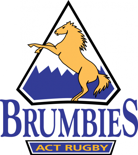 Brumbies 1996-2004 Primary Logo heat sticker