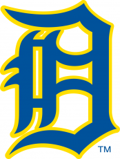 Delaware Blue Hens 1955-1966 Primary Logo custom vinyl decal
