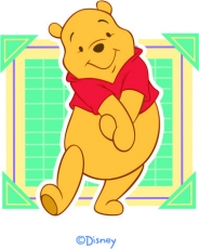 Disney Pooh Logo 02 heat sticker