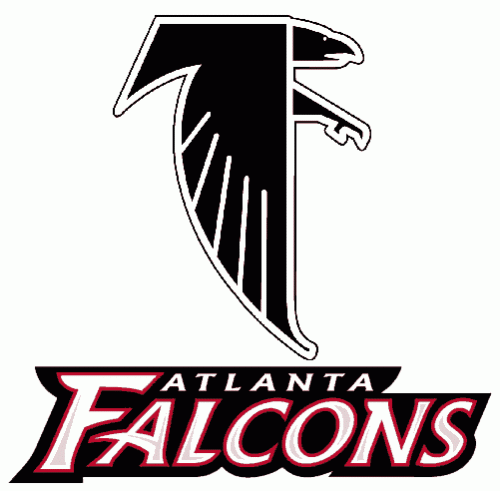 Atlanta Falcons 1998-2002 Wordmark Logo 02 heat sticker